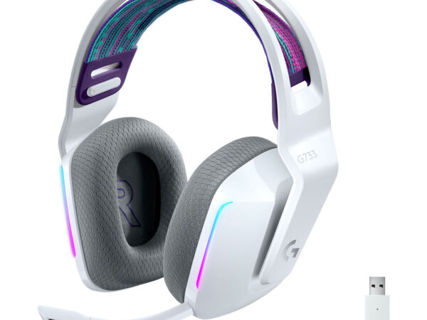 Logitech G 981-000883 cuffia e auricolare Wireless A Padiglione Gaming Bianco