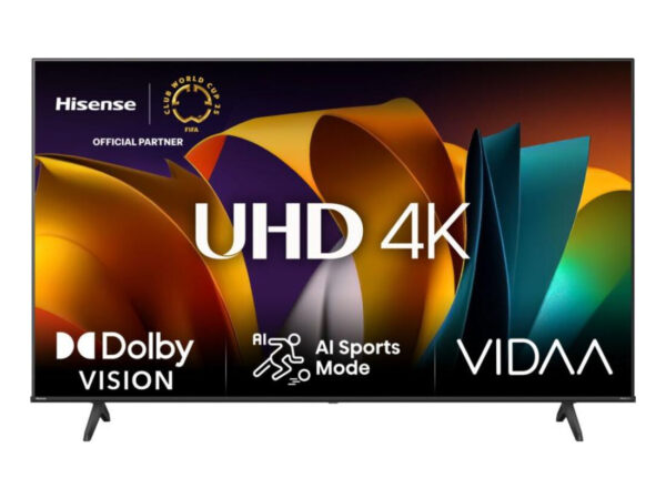 Hisense 75A69N TV 190,5 cm (75") 4K Ultra HD Smart TV Wi-Fi Nero 350 cd/m²