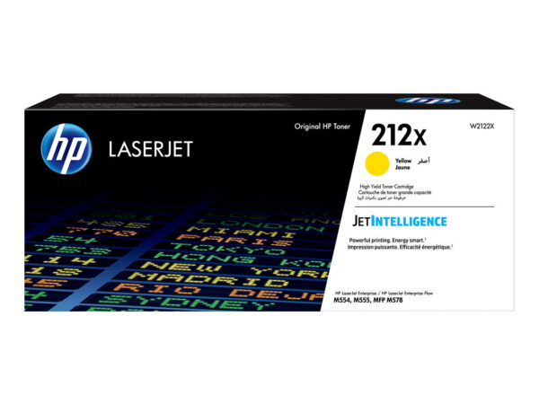HP Cartuccia toner giallo originale LaserJet 212X ad alta capacità