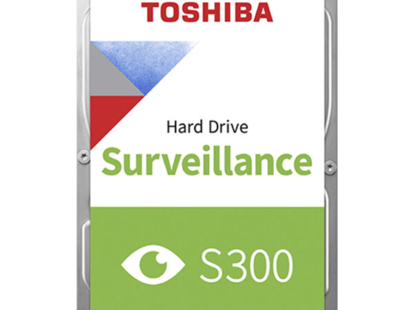 Toshiba S300 Surveillance disco rigido interno 4 TB 5400 Giri/min 128 MB 3.5" Serial ATA III