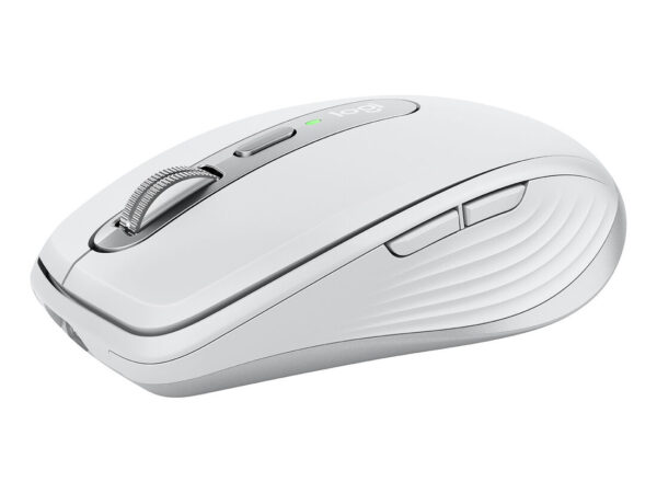 Logitech MX Anywhere 3 per Mac - Mouse Compatto Performante, Wireless, Scroller Magnetico Veloce, Su Ogni Superficie, Sensore 4000 DPI, Pulsanti Custom, USB-C, Bluetooth, Apple Mac, iPad, Windows