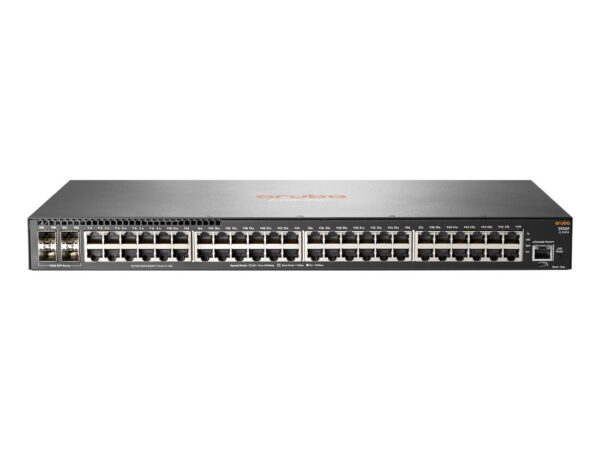 HPE Aruba Networking Aruba 2930F 48G 4SFP Gestito L3 Gigabit Ethernet (10/100/1000) 1U Grigio