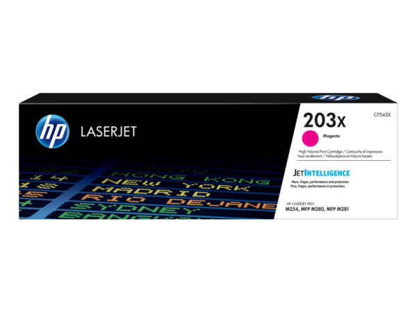 HP Cartuccia toner magenta originale ad alta capacità LaserJet 203X