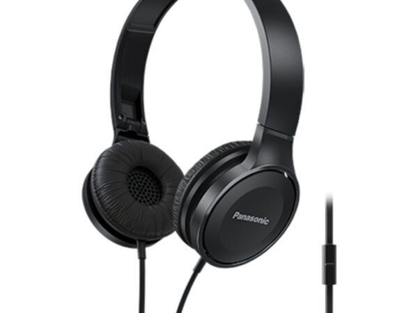 Panasonic Cuffie a Padiglione con cavo RP-HF100ME-K, con mic