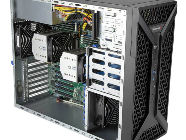 Supermicro CSE-735D4-1K26B PC/stazione di lavoro Intel Xeon DDR4-SDRAM Midi Tower Nero