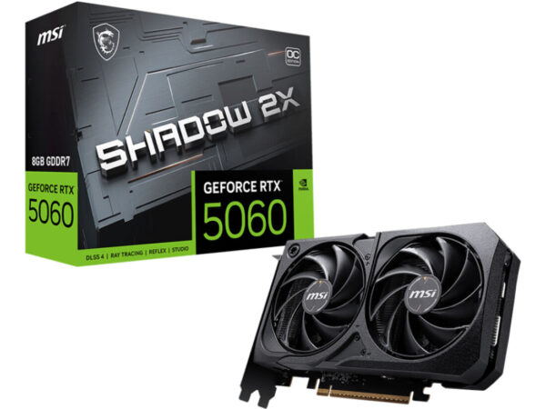 MSI GeForce RTX 5060 8G SHADOW 2X OC NVIDIA 8 GB GDDR7