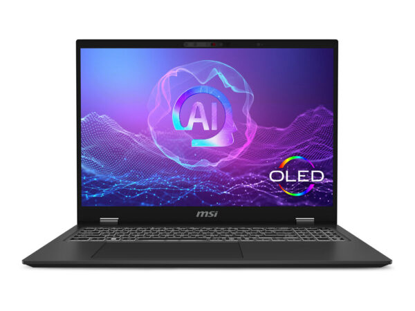 MSI Prestige 16 AI+ EVO B2VMG-062IT laptop Intel Core Ultra 7 258V Computer portatile 40,6 cm (16") Quad HD+ 32 GB LPDDR5x-SDRAM 1 TB SSD Wi-Fi 7 (802.11be) Windows 11 Home Grigio