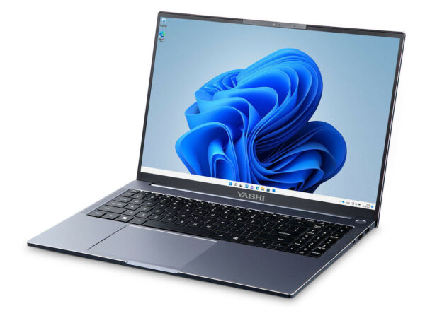 YASHI YP1535 laptop AMD Ryzen 7 5700U Computer portatile 39,6 cm (15.6") Full HD 16 GB DDR4-SDRAM 512 GB SSD Wi-Fi 6 (802.11ax) Windows 11 Pro Italiano, Inglese US Grigio
