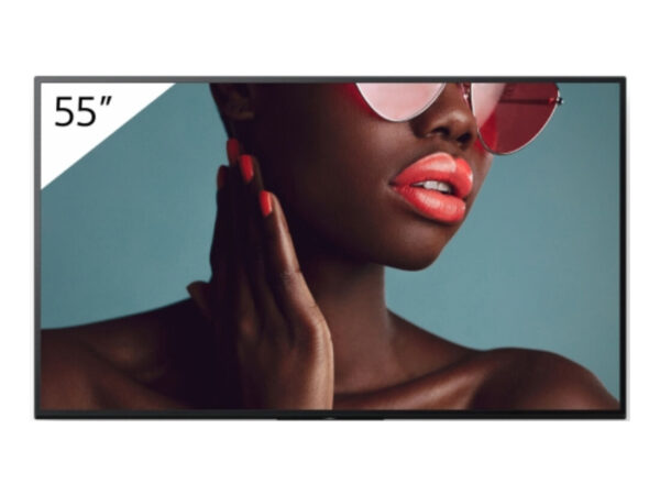 Sony FW-55BZ40L/TM visualizzatore di messaggi Pannello piatto per segnaletica digitale 139,7 cm (55") LCD Wi-Fi 700 cd/m² 4K Ultra HD Nero Android 24/7
