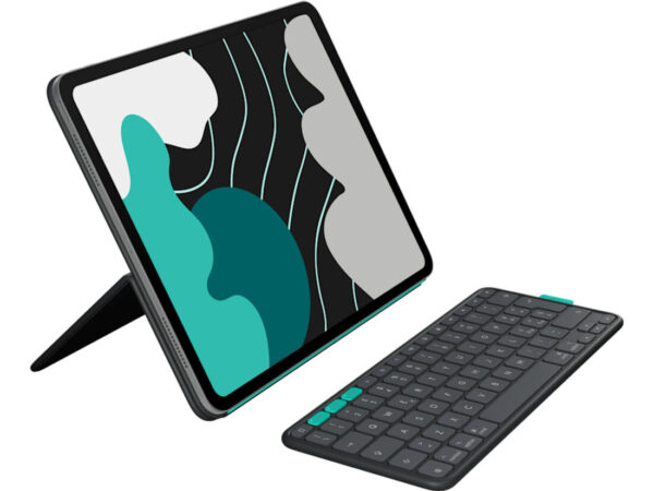 Logitech Flip Folio QWERTY Italiano Bluetooth Grafite