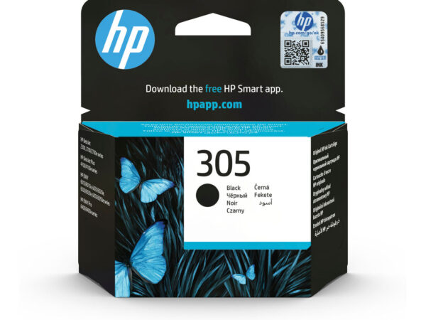 HP Cartuccia di inchiostro nero originale 305