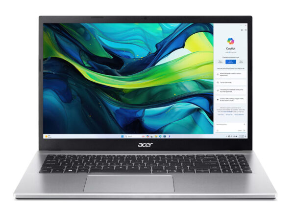 Acer Aspire Go 15 AG15-42P-R3GD AMD Ryzen 7 5825U Computer portatile 39,6 cm (15.6") Full HD 16 GB DDR4-SDRAM 512 GB SSD Wi-Fi 6 (802.11ax) Windows 11 Home Argento