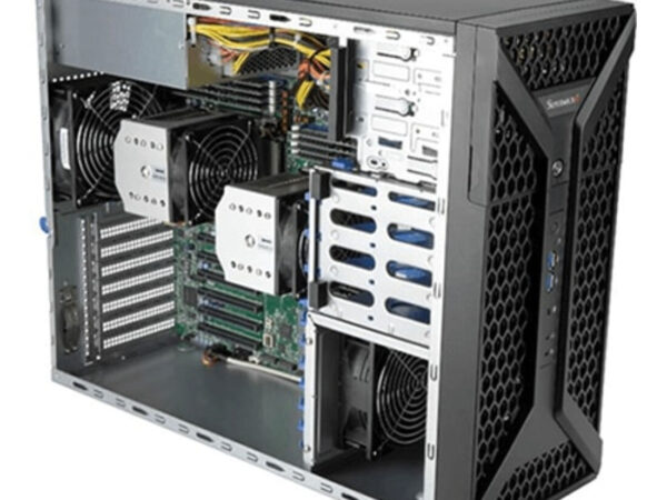 Supermicro SYS-730A-I barebone per PC/stazione di lavoro Midi Tower Nero Intel C621