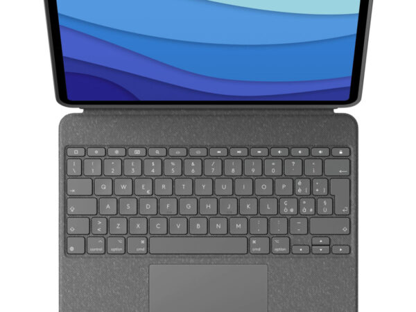 Logitech 920-010212 tastiera per dispositivo mobile QWERTY Italiano Smart Connector Grigio