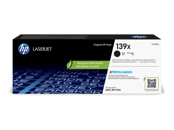 HP LaserJet Cartuccia toner nero originale 139X ad alta capacità