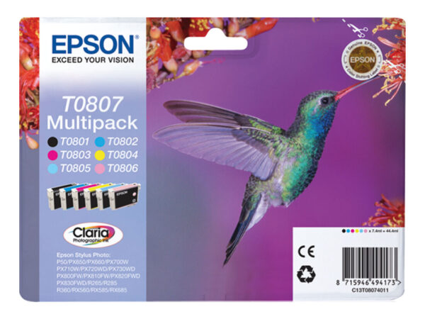 Epson Hummingbird Multipack a 6 colori