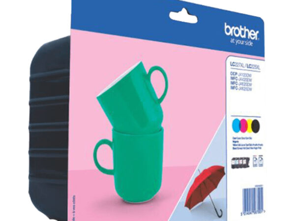 Brother LC-227XLVALBP cartuccia d'inchiostro 4 pz Originale Nero, Ciano, Magenta, Giallo