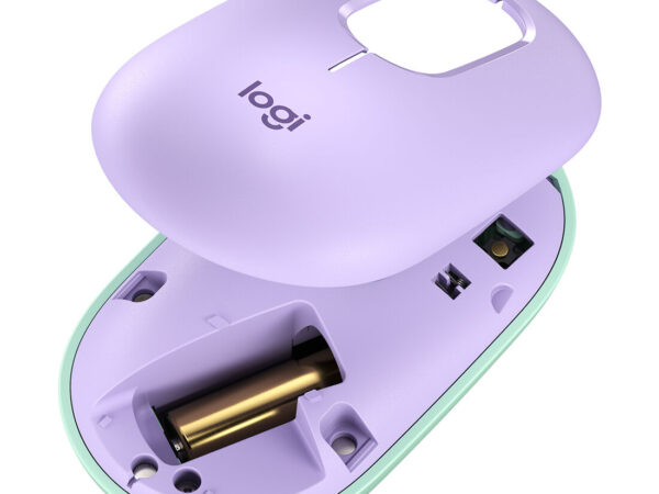 Logitech POP Mouse Wireless con Emoji personalizzabili, Tecnologia SilentTouch, Precisione e Velocità, Design Compatto, Bluetooth, USB, Multidispositivo, Compatibile OS - Daydream