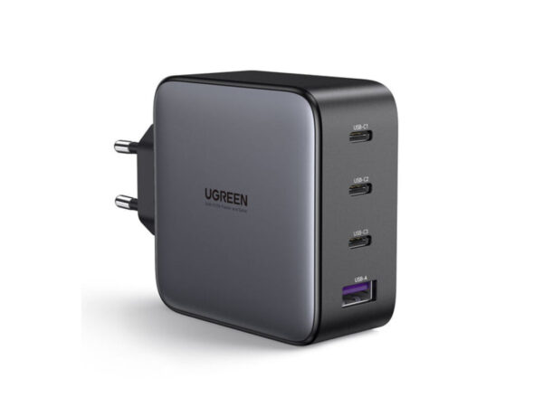 Ugreen 40747 Caricabatterie per dispositivi mobili Universale Nero AC Ricarica rapida Interno