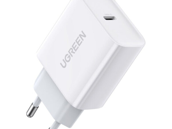 Ugreen 60450 Caricabatterie per dispositivi mobili Universale Bianco AC Ricarica rapida Interno