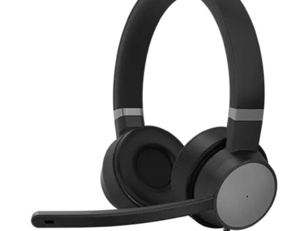 Lenovo Go Wired ANC Auricolare Cablato A Padiglione Car/Home office USB tipo-C Nero