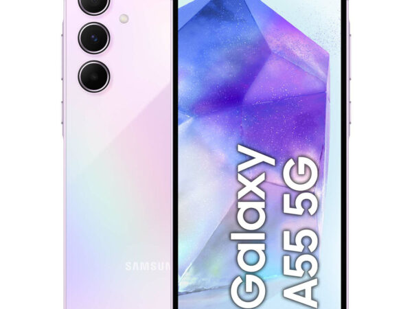 Samsung Galaxy A55 5G Display FHD+ Super AMOLED 6.6", Android 14, 8GB RAM, 256GB, Dual SIM, Batteria 5.000 mAh, Awesome Lilac
