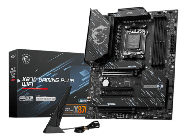 MSI X870 GAMING PLUS WIFI scheda madre AMD X870 Socket AM5 ATX