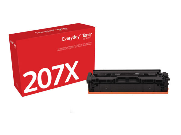 Toner Everyday di Xerox Nero compatibile con HP 207X (W2210X), Alta capacità