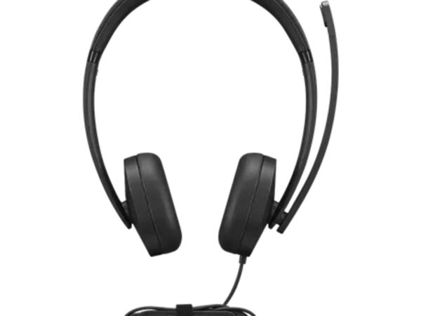Lenovo 4XD1P83425 cuffia e auricolare Cablato A Padiglione Musica e Chiamate USB tipo A Nero