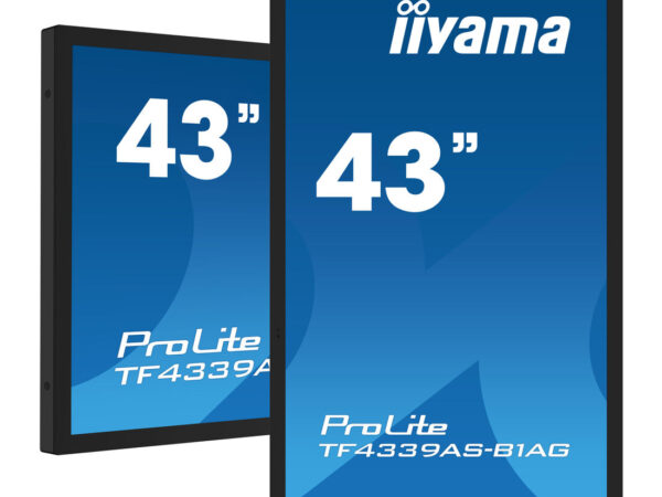 iiyama TF4339AS-B1AG visualizzatore di messaggi Pannello piatto per segnaletica digitale 108 cm (42.5") LED 500 cd/m² 4K Ultra HD Nero Touch screen Processore integrato Android 24/7