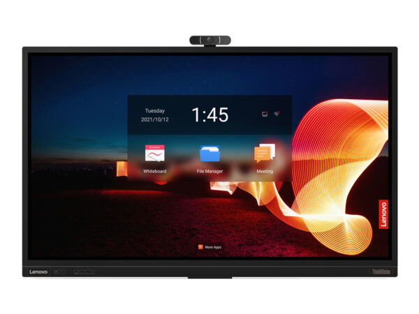 Lenovo ThinkVision T75 Monitor PC 190,5 cm (75") 3840 x 2160 Pixel 4K Ultra HD LED Touch screen Nero