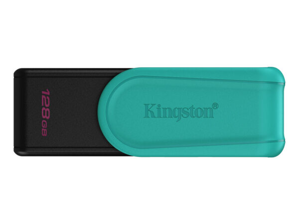 Kingston Technology DataTraveler 128GB Portable USB 3.2 Gen 1 Exodia S (Nero/Turchese)