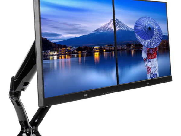 iiyama DS3002C-B1 Supporti a parete per TV 68,6 cm (27") Scrivania Nero