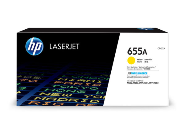 HP Cartuccia toner giallo originale LaserJet 655A