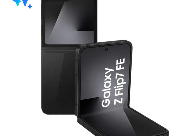 Samsung Galaxy Z Flip7 FE Smartphone AI, RAM 8GB, 128GB, Display 3,4" Super AMOLED/6,7" Dynamic AMOLED 2X, Fotocamera 50MP, Black