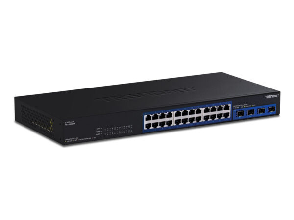 Trendnet TEG-S50284 switch di rete Non gestito 2.5G Ethernet (100/1000/2500) Nero