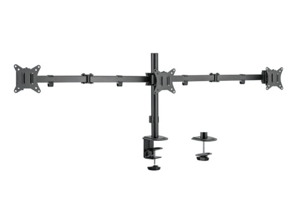 LogiLink BP0173 Supporti a parete per TV 68,6 cm (27") Scrivania Nero