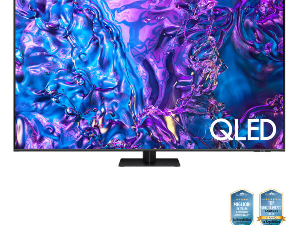 Samsung Q70D TV QLED 4K 85" QE85Q70DATXZT Smart TV Wi-Fi Black 2024, Quantum Processor 4K, 4K AI Upscaling, AirSlim Design, OTS Lite