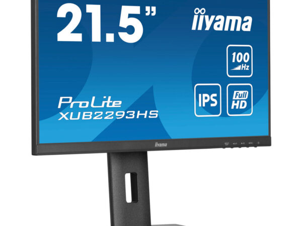 iiyama ProLite XUB2293HS-B6 Monitor PC 54,6 cm (21.5") 1920 x 1080 Pixel Full HD LED Nero