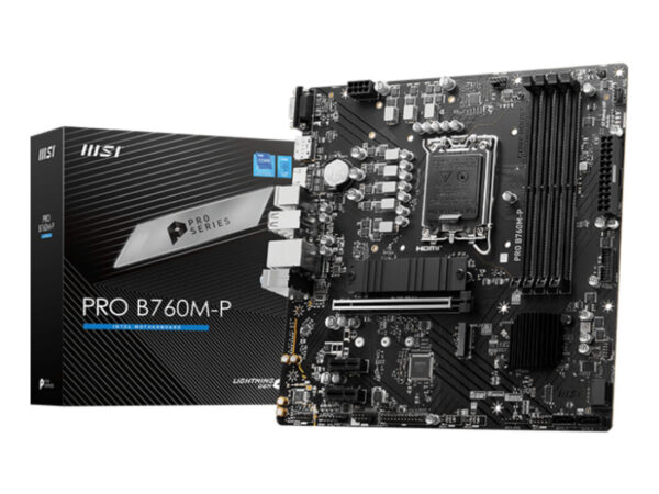 MSI PRO B760M-P scheda madre Intel B760 LGA 1700 micro ATX