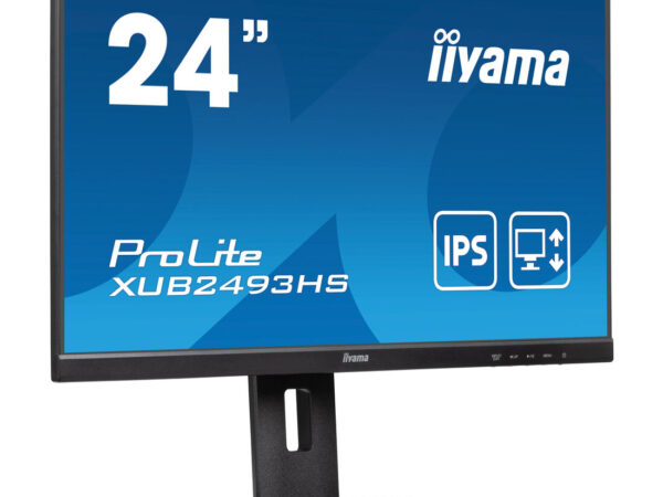 iiyama ProLite XUB2493HS-B6 Monitor PC 60,5 cm (23.8") 1920 x 1080 Pixel Full HD LED Nero