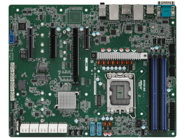 Asrock W680 WS scheda madre LGA 1700 ATX