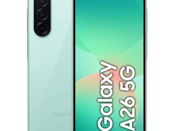 Samsung Galaxy A26 5G, Smartphone con Funzioni intelligenti, Display Super AMOLED 6.7", 6GB RAM, 128GB, Batteria 5.000 mAh, memoria espandibile, Mint