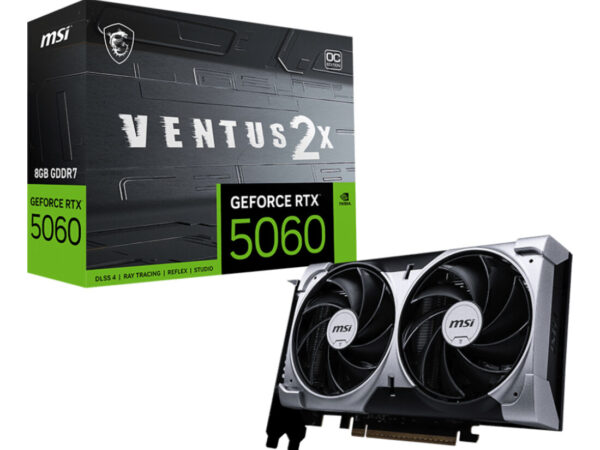 MSI GeForce RTX 5060 8G VENTUS 2X OC NVIDIA 8 GB GDDR7