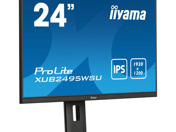 iiyama ProLite XUB2495WSU-B7 Monitor PC 61 cm (24") 1920 x 1200 Pixel 4K Ultra HD LED Nero