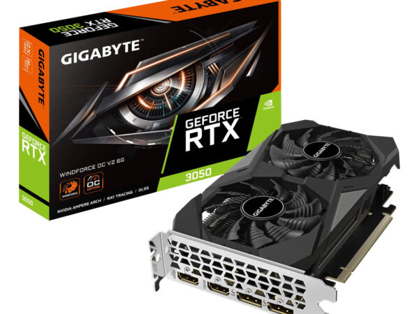 GIGABYTE GeForce RTX 3050 WINDFORCE OC V2 6G NVIDIA 6 GB GDDR6