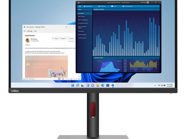 Lenovo ThinkVision T27p-30 LED display 68,6 cm (27") 3840 x 2160 Pixel 4K Ultra HD Nero