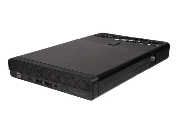 HP EliteDesk 8 Mini G1a Desktop PC Wolf Pro Security Edition AMD Ryzen 5 220 16 GB DDR5-SDRAM 512 GB SSD Windows 11 Pro Mini PC Nero
