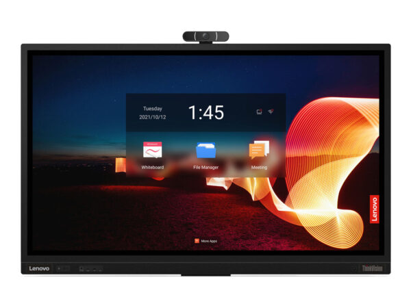 Lenovo ThinkVision T65 Monitor PC 165,1 cm (65") 3840 x 2160 Pixel 4K Ultra HD LED Touch screen Nero
