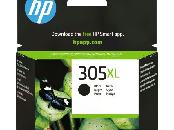HP Cartuccia di inchiostro nero originale ad alta capacità 305XL